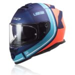 ECE22.05 Slant Matt Blue Fl.orange