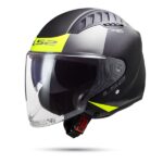 ECE22.06 Urbane Gloss Black H-V Yellow