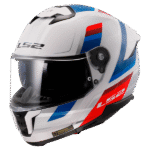 Vintage White Blue Red